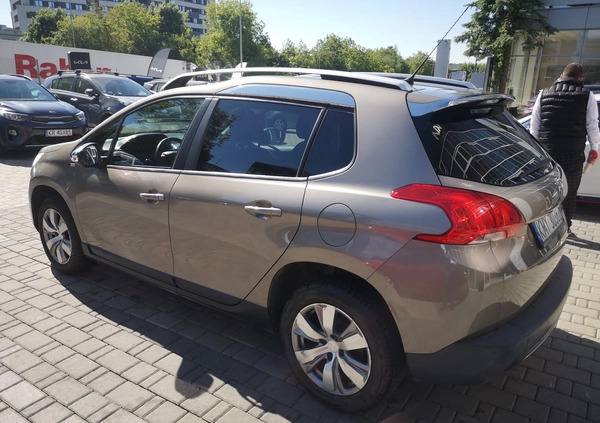 Peugeot 2008 cena 35900 przebieg: 124640, rok produkcji 2015 z Brańsk małe 254